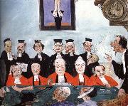 James Ensor The Wise judges oil painting